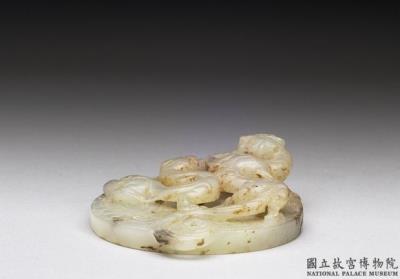 图片[3]-Jade pendant with double beast pattern, early to mid-Western Han dynasty, 206-74 BCE-China Archive